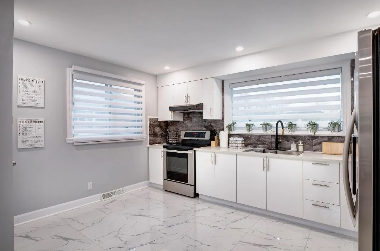 Modern 3 Bedrooms Lacordaire Suite Montreal Apartment